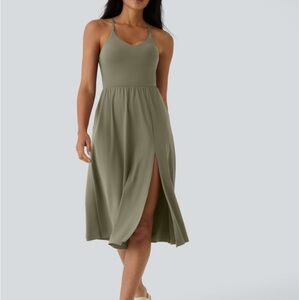 HALARA Everyday Midi Chill Dress-La Land